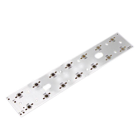 5LEDs/12LEDs/14LEDs Strip White Aluminum Base Plate