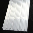 600*140*20mm Aluminum Heatsink Grille Type for 15*3W or 40*1W