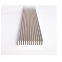 600*44*11mm Rectangular Aluminum Heatsink Grating Plate Type