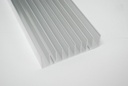 600*76*22mm Aluminum Heatsink for  20x3W or 60x1W LED