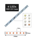  7W 21W Aluminum Base Plate with 1 3 5W Light Beads for Grow Light LED Tube