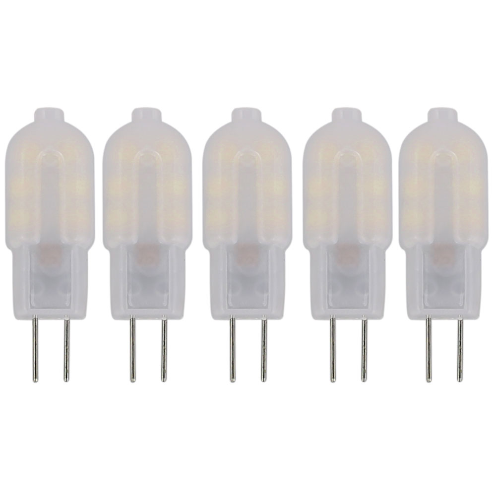 2W G4 2835 SMD LED Halogen Bulb AC220V/AC/DC12V Home Light Frosted LED Silica Gel Lamp