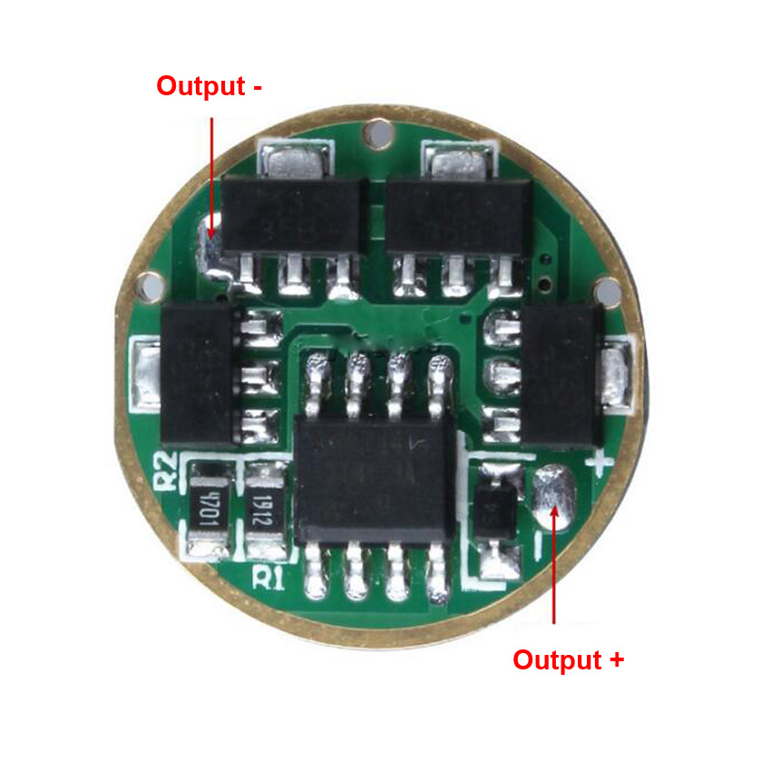 7135 x 8/6 /4 /3 Chip 17mm Driver Board Circuit Board for T6/U2/XML2/XPL LED 18650 flashlight with Mode Memory