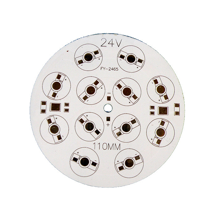 6W/12W/18W/24W/36W DC24V LED Aluminum Base Plate PCB Board for Solar Spotlight