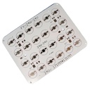 6W/12W/18W/24W/36W DC24V LED Aluminum Base Plate PCB Board for Solar Spotlight