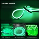 6x12mm 12V Neon LED Strip Light SMD2835 120LED/M Outdoor Decorative Flexible Light
