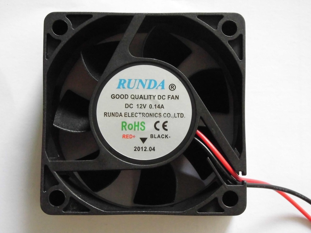 8025 80*25mm High Power LED Heatsink Fans DC12V 0.23A