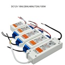 90V-240V to DC12V 18W 28W 48W 72W 100W Ultra-thin Driver Power Supply Adapter Transformer for LED Strip Lights