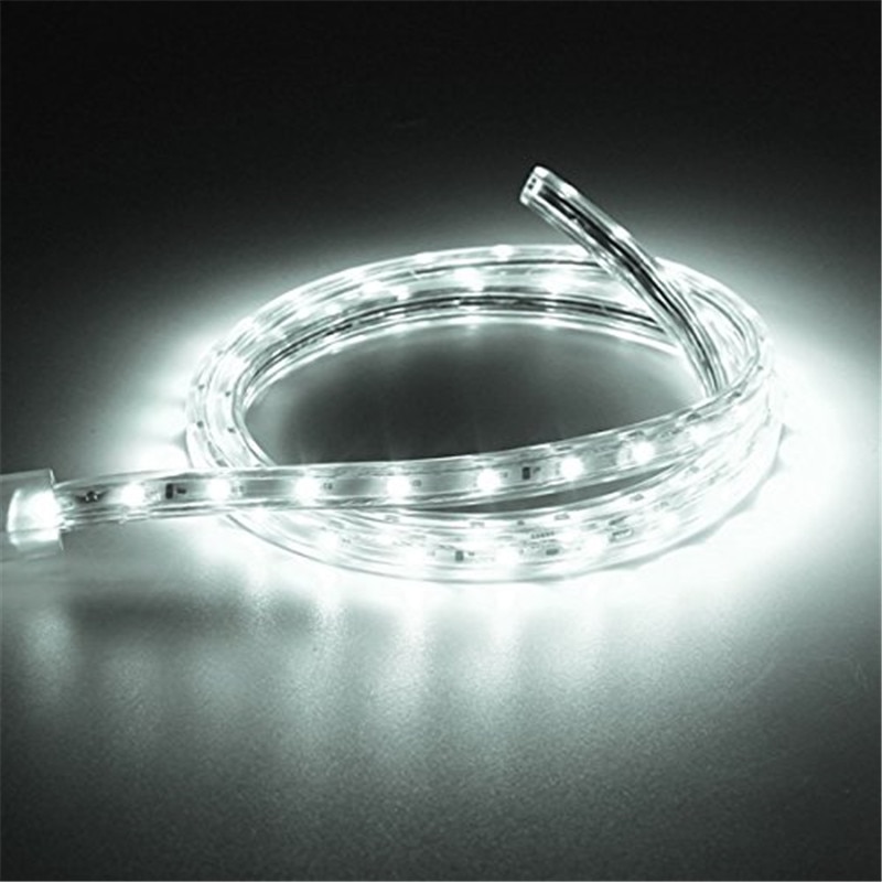 AC 220V 2835 SMD Flexible Rope Light 120 LEDs/m High Brightness Outdoor Indoor Decoration