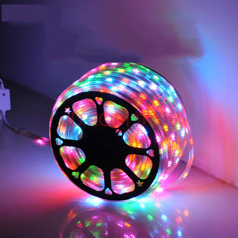 AC 220V 2835 SMD Flexible Rope Light 90LEDs/m Plum Blossom Shape Lighting Flash