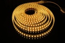 AC 220V 2835 SMD LED Flexible Strip 156LEDs/m Double Row High Bright Gold PCB Emitting White/Warm White/Blue/Red/Green