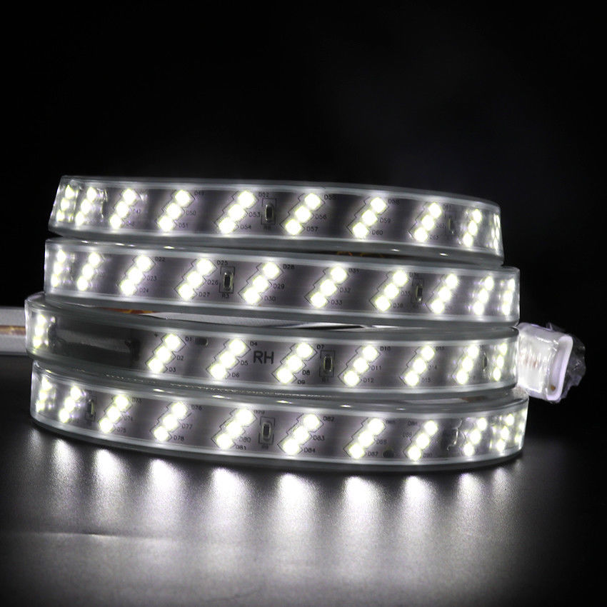 AC 220V 2835 SMD LED Flexible Strip 180LEDs/m Three Row Emitting White/Warm White/Netural White