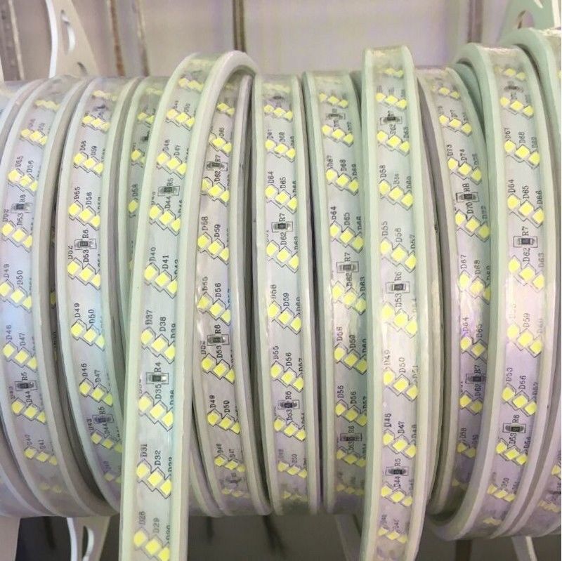 AC 220V 2835 SMD LED Flexible Strip 180LEDs/m Three Row Emitting White/Warm White/Netural White