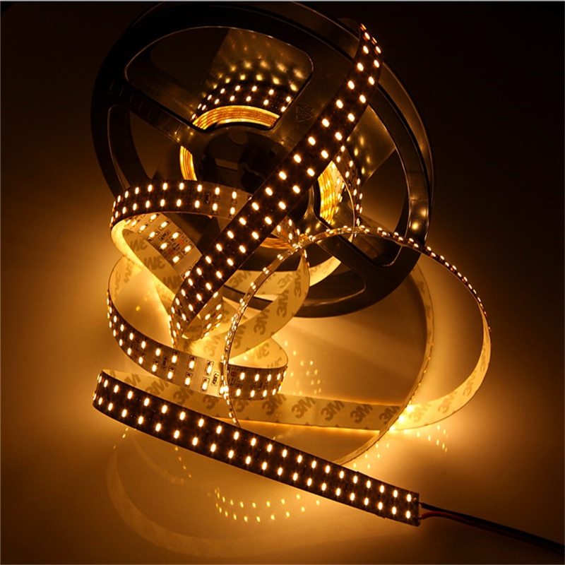 AC 220V 3014 SMD LED Flexible Strip 240LEDs/m Double Row Emitting White/Warm White/Blue