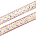 AC 220V 5730 SMD Gear Shape LED Flexible Strip 180LEDs/m Emitting White/Warm White/Blue