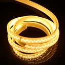 AC 220V 5730 SMD Gear Shape LED Flexible Strip 180LEDs/m Emitting White/Warm White/Blue