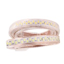 AC 220V 5730 SMD Gear Shape LED Flexible Strip 180LEDs/m Emitting White/Warm White/Blue