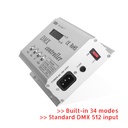 AC100-240V 3*2A High Voltage DMX Controller w/LCD Display