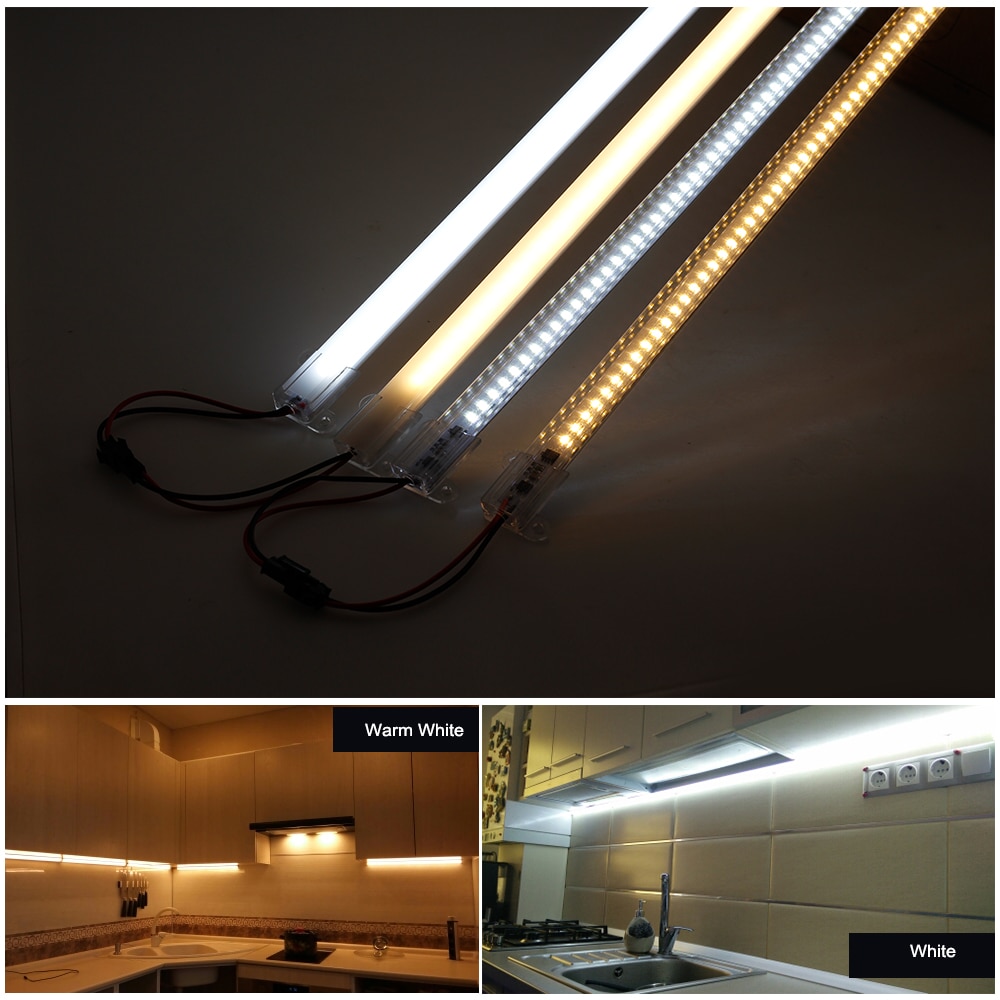 AC220V SMD 2835 Rigid LED Light Bars 50cm 72LEDs High Brightness Strip