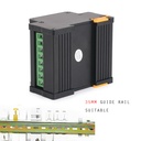 AC90-240V 3CH Output Guide Rail Type DMX Triac Dimmer with Digital Tube Display