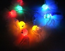 Battery Powered LED Halloween Grimace Light String 1.5M/2M/3M/4M/5M/10M