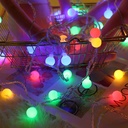 Battery Powered LED Ball Light String 2M/3M/4M/5M/10M 