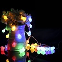 Battery Powered LED Ball Light String 2M/3M/4M/5M/10M 