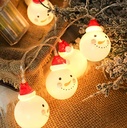 Battery Powered LED Christmas Snowman Light String 1.5M/3M/4.5M