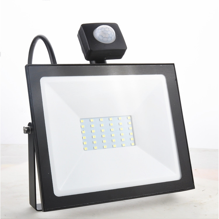 LED Floodlight With PIR Motion Sensor 10W 20W 30W 50W 100W LED Outdoor Garden Housing Flood Light 1