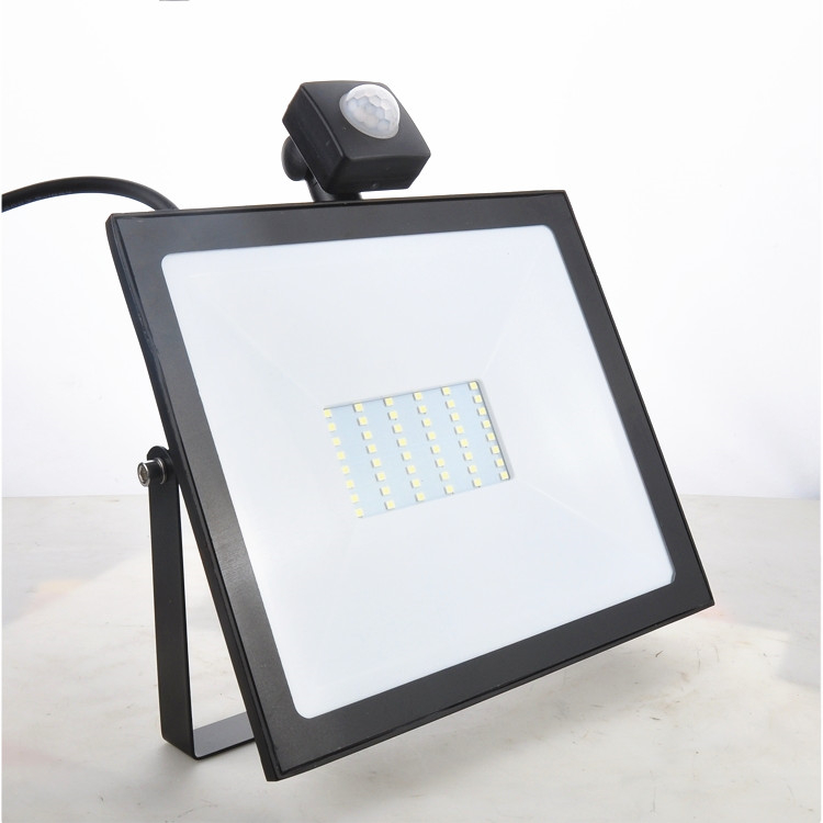 LED Floodlight With PIR Motion Sensor 10W 20W 30W 50W 100W LED Outdoor Garden Housing Flood Light 2