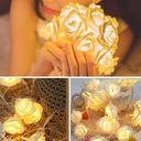 Battery Powered LED Rose Light String 1M/2M/3M/4M/5M/8M/10M