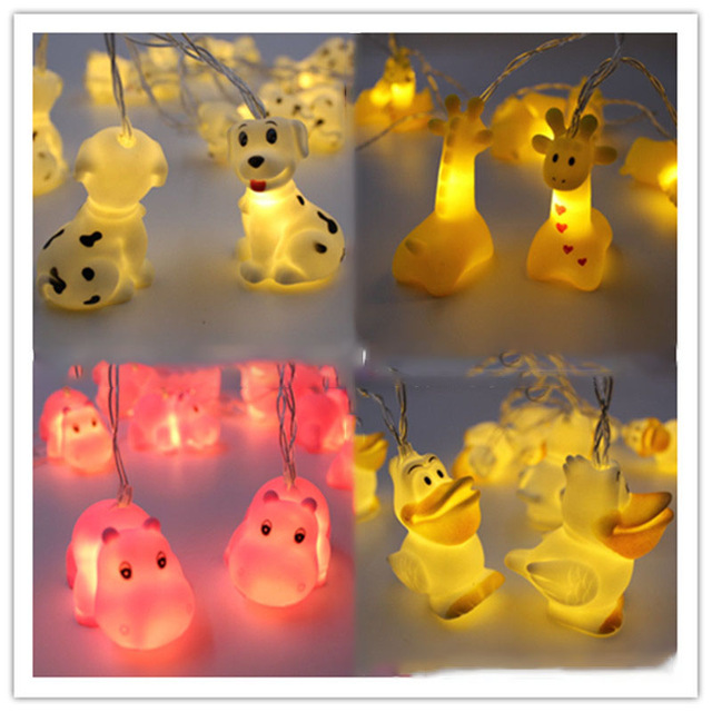 Battery Powered LED Novelty Fairy Light String 1.5M