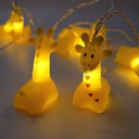 Battery Powered LED Novelty Fairy Light String 1.5M