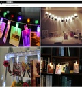 Battery Powered LED Photo Clip Light String 1.5/2/3/4/5/10M