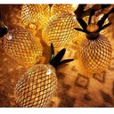 Battery Powered LED Pineapple Light String 1.5M/3M/6M