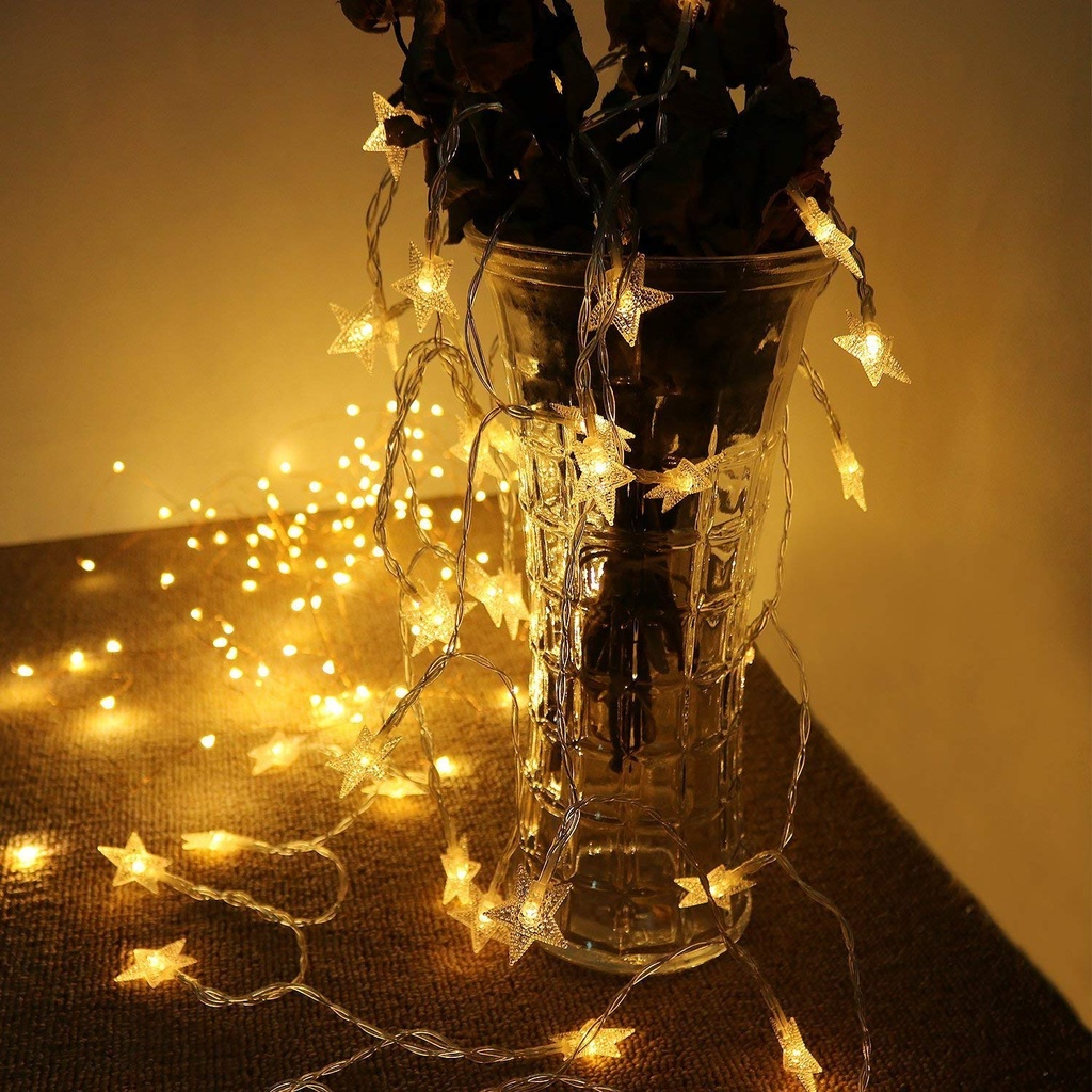 Battery Powered LED Star Light String 1.5M/3M/6M/10M