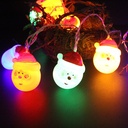Battery Powered LED Santa Claus Light String 1.5M/3M/4.5M