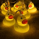 Battery Powered LED Small Yellow Duck Light String 1.5M/2M/3M