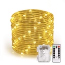 Battery Powered LED Fairy Light String Copper Wire 5/10M 8 Modes