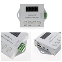 Colorful Music X2 Controller For WS2812B WS2811 WS2813 USC1903 DC5-24V with RF Touch Remote Max Control 1000 Pixels