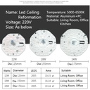 Ceiling Lamps LED Module 12W 18W 24W 36W LED Light Replace Ceiling Lamp Lighting Source