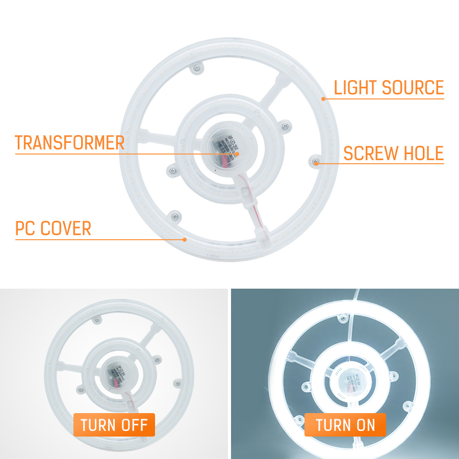 Ceiling Lamps Lighting Source LED Module 12W 18W 24W 36W Ceiling Lamp Light 