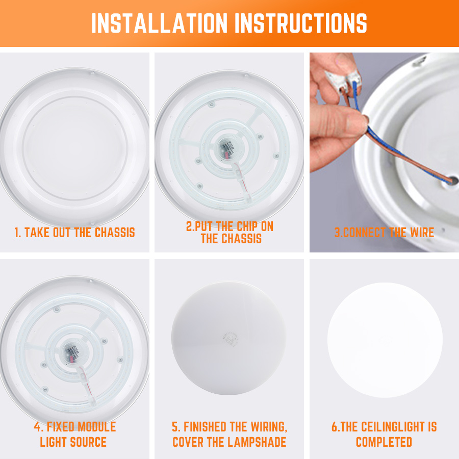 Ceiling Lamps Lighting Source LED Module 12W 18W 24W 36W Ceiling Lamp Light 