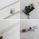 Ceiling Lamps Lighting Source LED Module 400 520  Double Color Strip Module