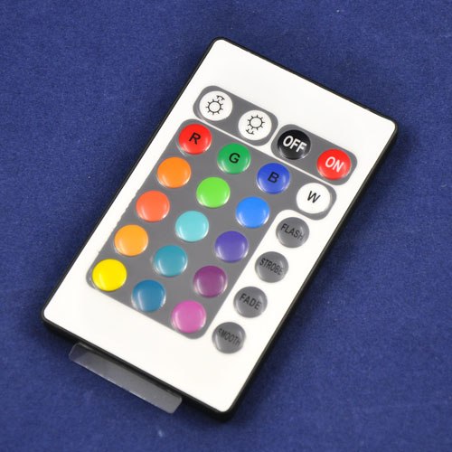 DC12 2A/ Channel Mini LED RGB Controller with 24 Keys IR Remote Control 