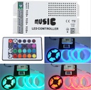 DC12-24V 3CH RGB SMD5050 Strip Light Music Rhythm Control Power Controller