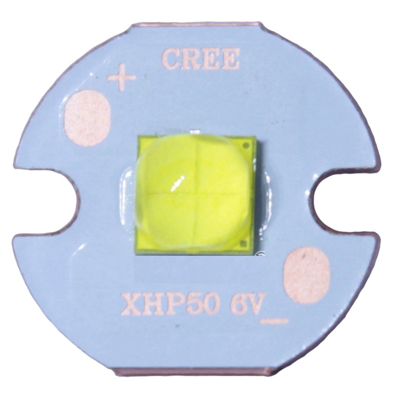 CREE XHP50 Cool White Neutral White Warm White LED Emitter 6V 12V with 16mm 20mm Copper PCB