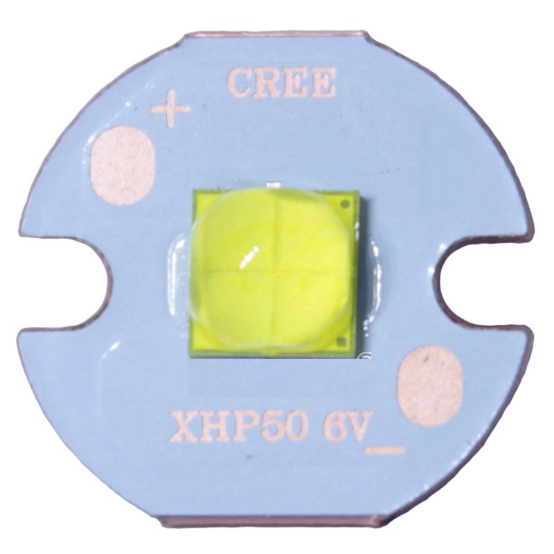 CREE XHP50 Cool White Neutral White Warm White LED Emitter 6V 12V with 16mm 20mm Copper PCB