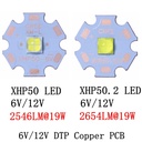 CREE XHP50 Cool White Neutral White Warm White LED Emitter 6V 12V with 16mm 20mm Copper PCB