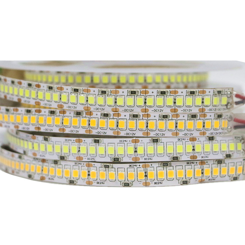 DC 12V/24V 2835 SMD Flexible High Bright LED Strip 140 /204 /168/240 LEDs/m